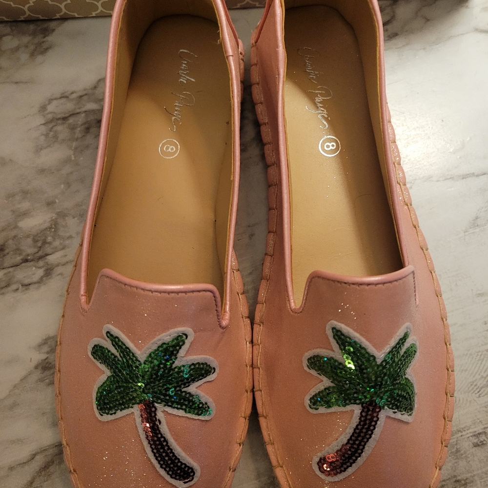 Size 8 espadrille flats